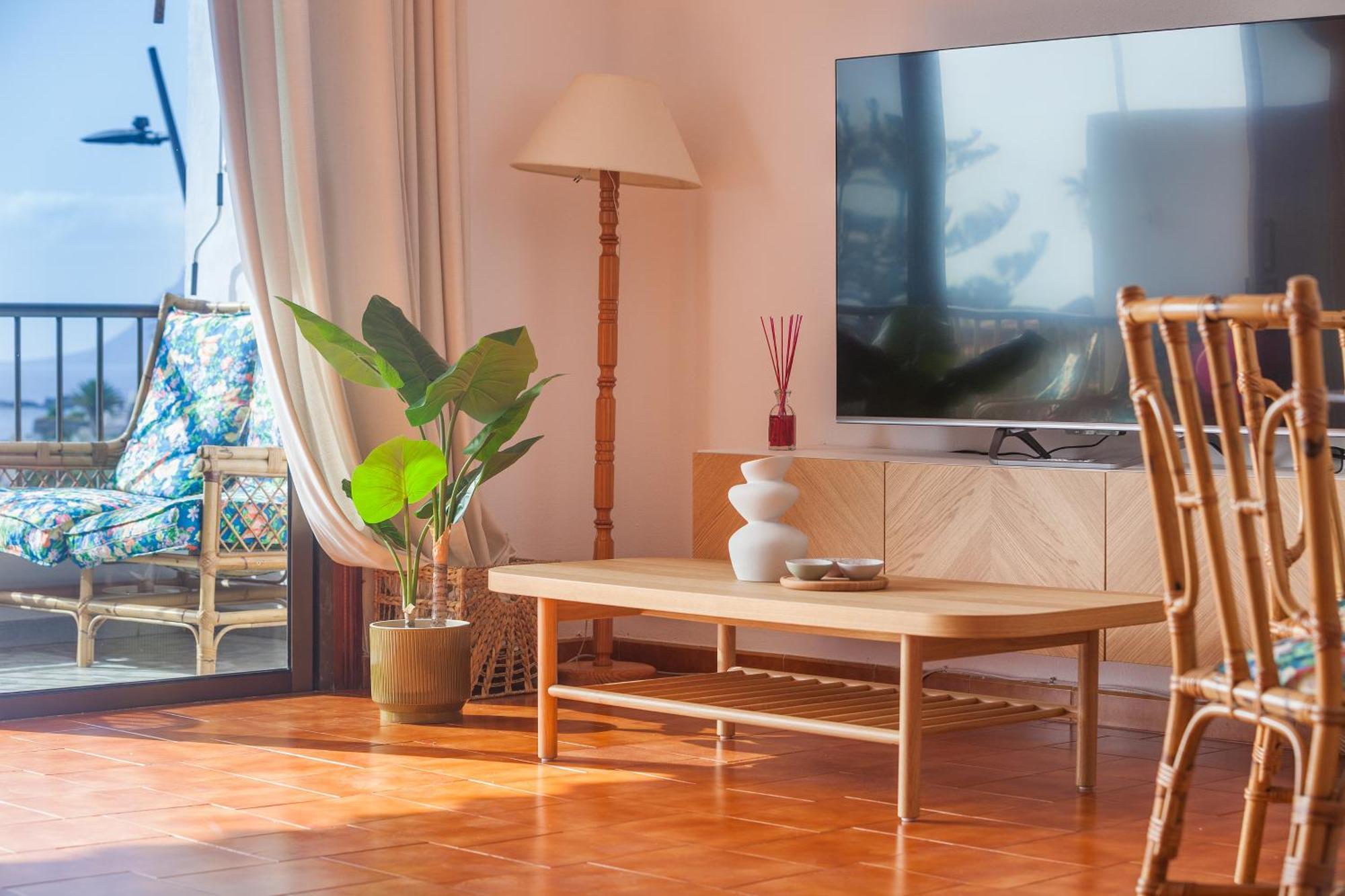 圣地亚哥港Casa De Franco - Ocean View, Terrace, Balcony, 50M From Playa La Arena, Fibre Net公寓 外观 照片